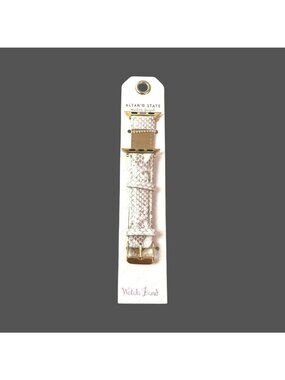 Altar’D State Snake Print Smartwatch Band With Gold Hardware NWT